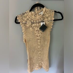 NWT Banana Republic crochet top